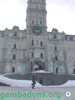 Gambadeur au parlement