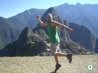 Olivier le fou  Machu Picchu!