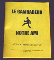 Page couverture de la brochure Le gambadeur, notre ami